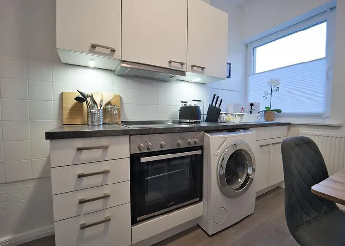 HejU - Parking - Kitchen - Netflix - Kingsize Bett